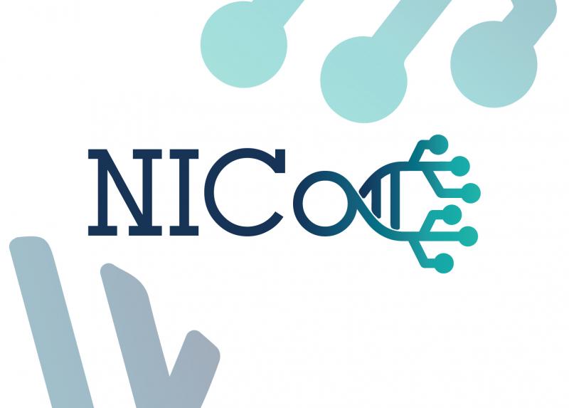 Logo della Rete Italiana delle Core Facilities (NICo) 