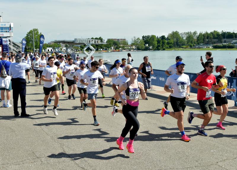 Un momento della SatiSano RUN del 2024