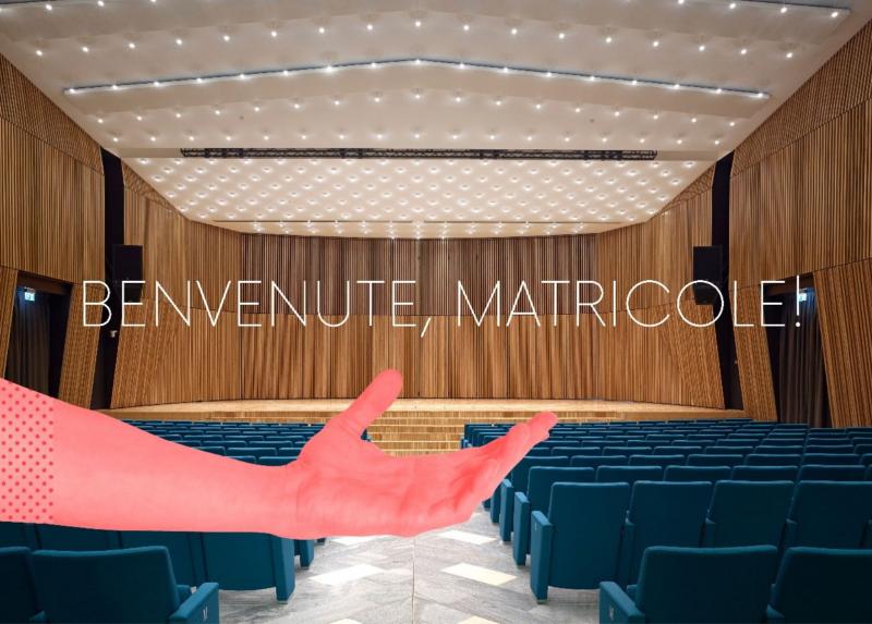 Giornate di orientamento per le matricole dell'Università degli studi di Milano.