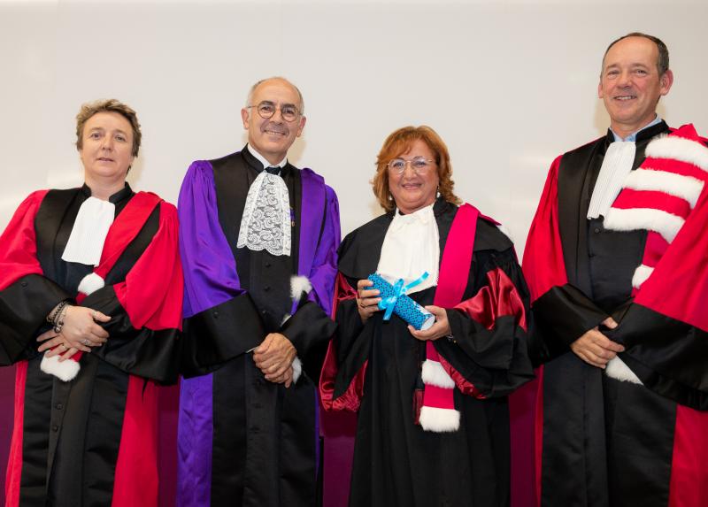 Il conferimento del Dottorato honoris causa a Monica Diluca da parte dell'Università di Bordeaux - GDPhotos|Gautier Photo Bordeaux