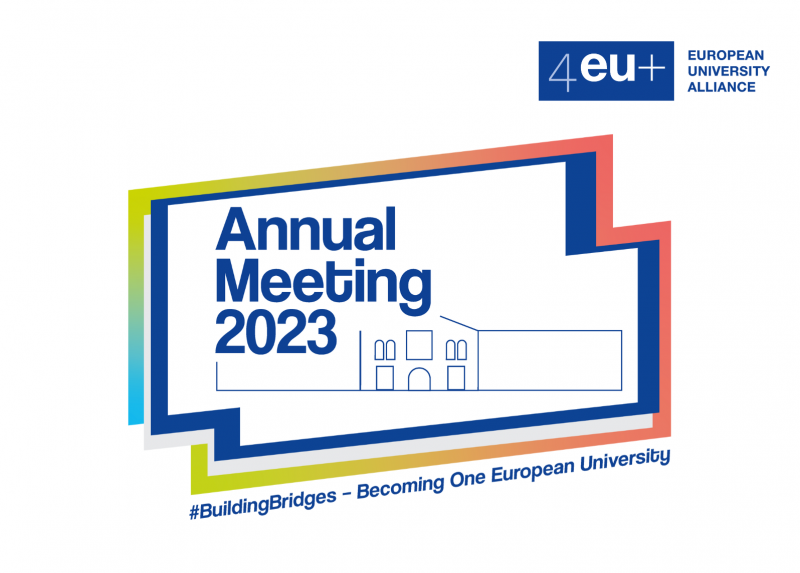Il logo dell'Annual Meeting 4EU+