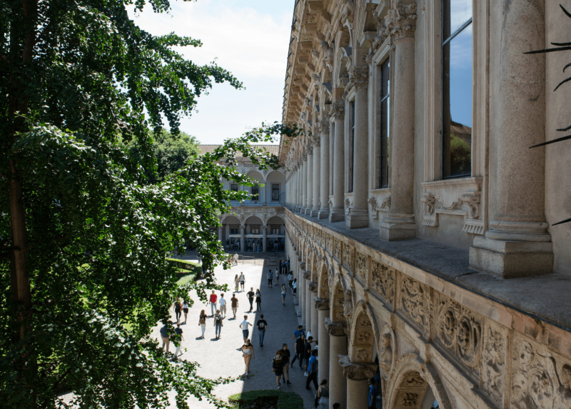 La sede di via Festa del Perdono dell'Università Statale di Milano