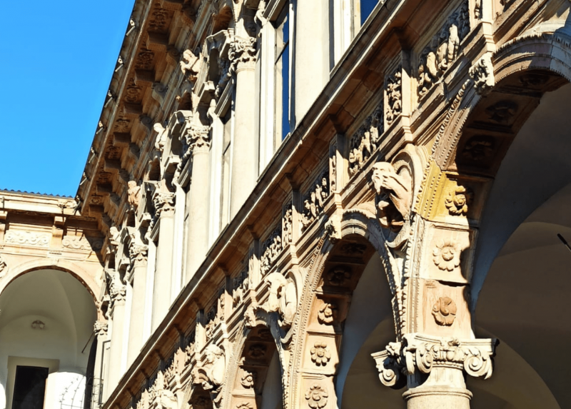 Uno scorcio dell'Università Statale di Milano