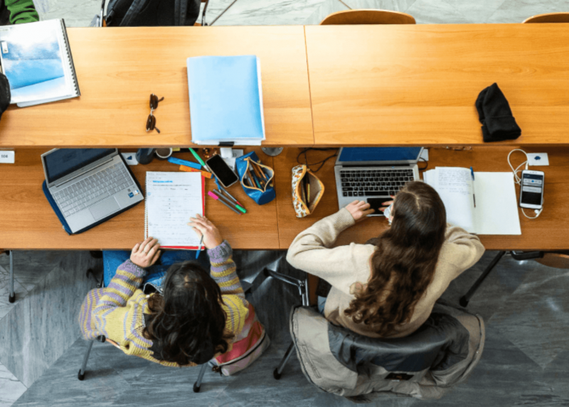 Studentesse all'Università Statale di Milano
