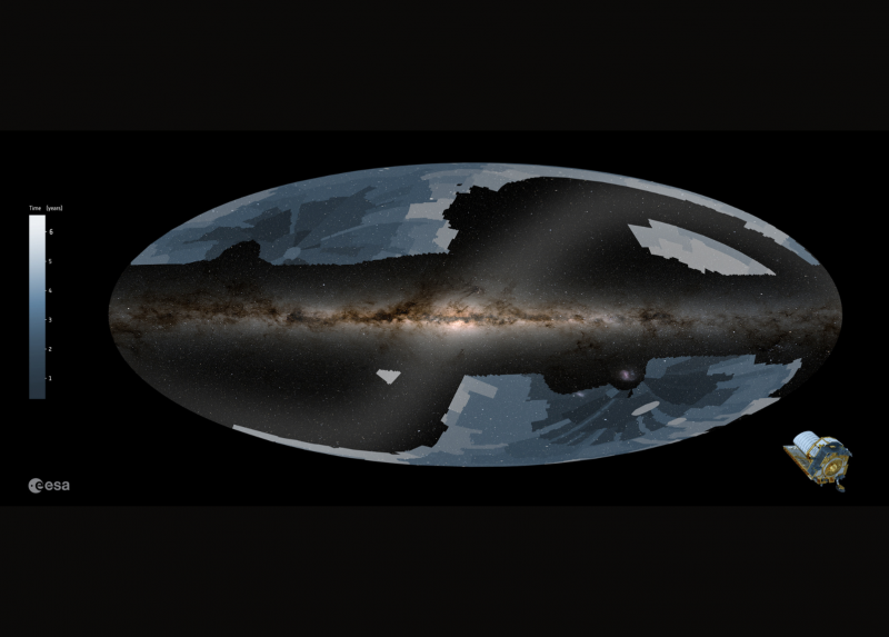 La mappatura dell'universo oscuro- Foto di ESA