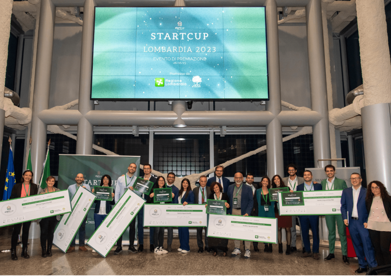 Tutti i premiati dell'edizione 2023 di Startcup Lombardia