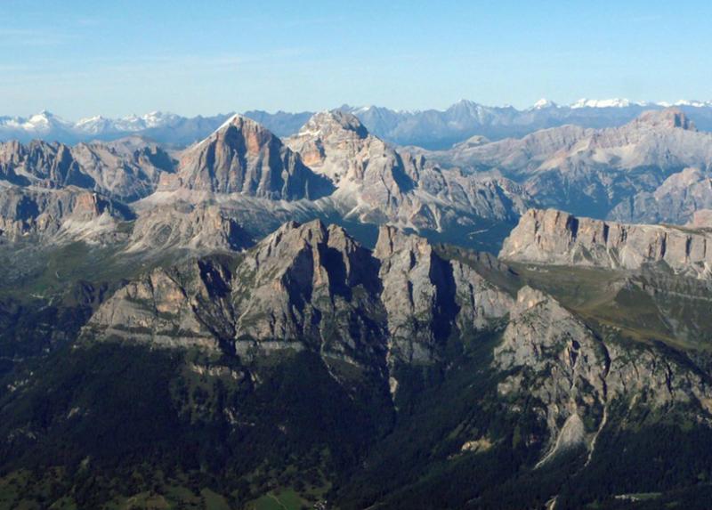 The Triassic successions of the Dolomites, the area where fossil reefs were recognized for the first time in the second half of 19th century - Foto P. Giannolla