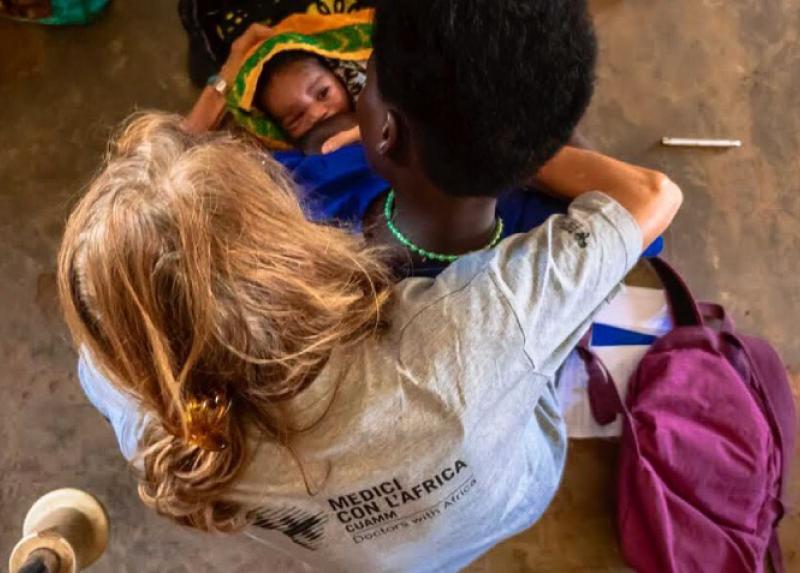 Un'immagine tratta dal sito Medici con l'Africa CUAMM
