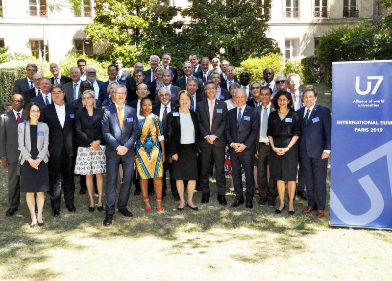 I rappresentanti degli Atenei al Summit U7+