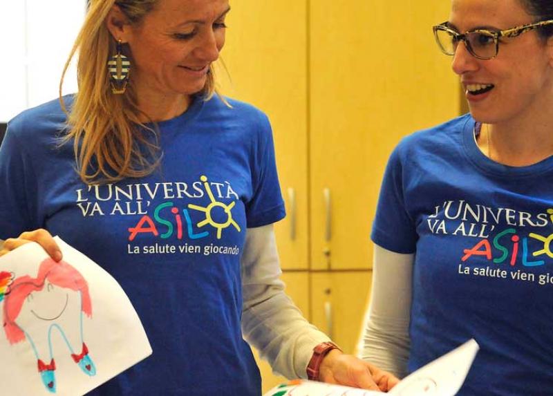Le attività del progetto "L'università va all'asilo" - Foto Comune di Milano