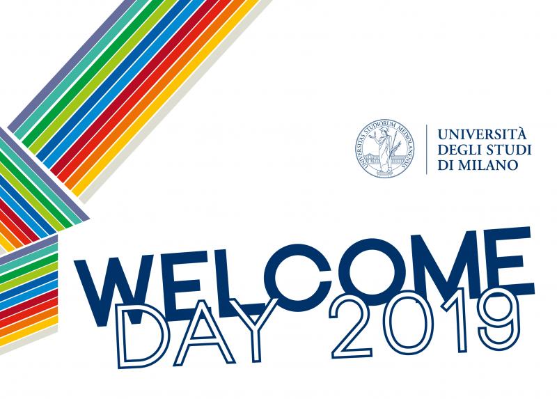 La locandina del Welcome Day 2019
