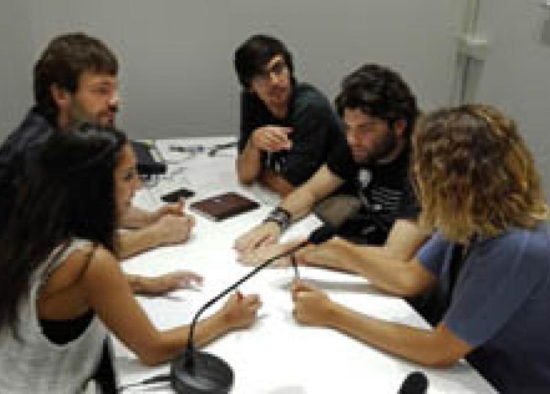 La Giuria di studenti della Statale al lavoro