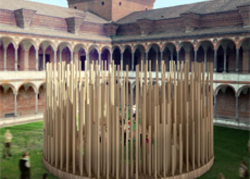 Radura - installazione per Interni Open Borders