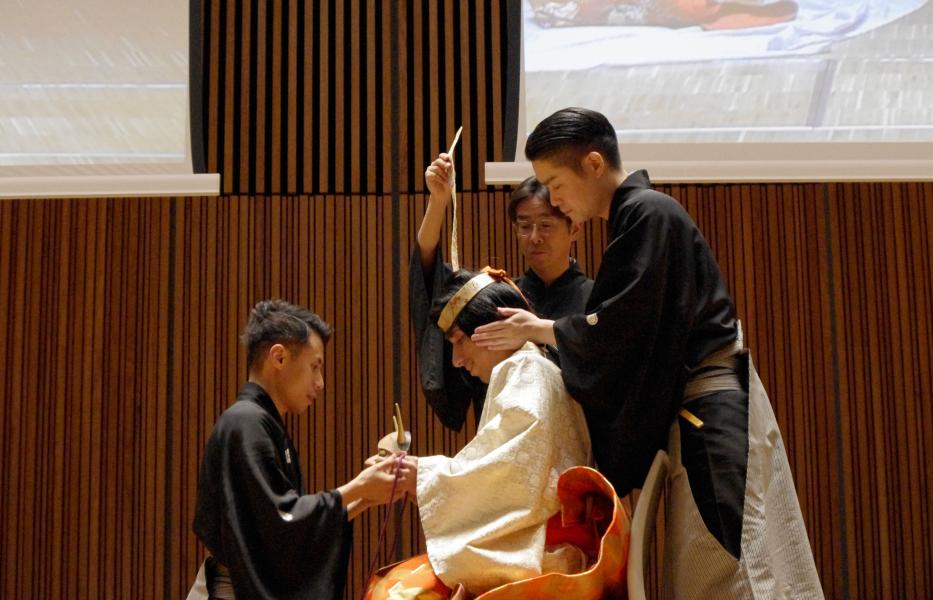 Forme e coreografie del Teatro Nō all’Università degli Studi di Milano.