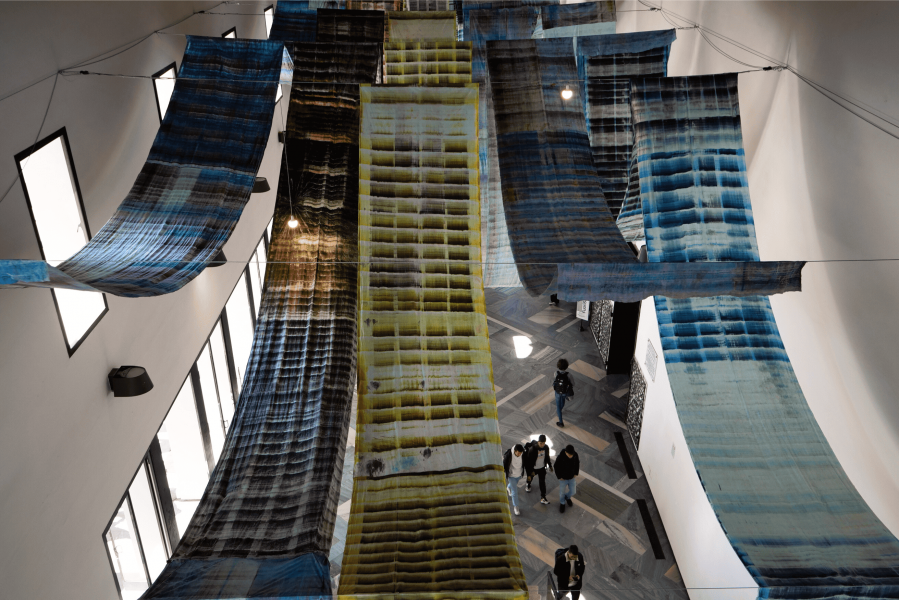 Le installazioni all'Università Statale di Milano per INTERNI Design Re-Evolution 