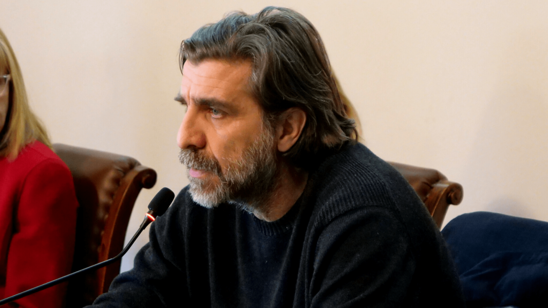 Il regista e attore Giovanni Calcagno