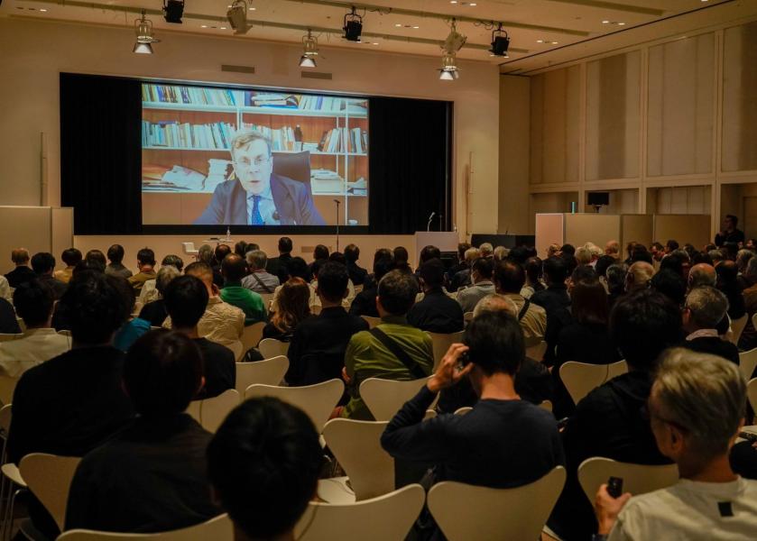 Il rettore dell’Università degli Studi di Milano Elio Franzini interviene al simposio internazionale DESIGN+LIFE. Interconnessioni