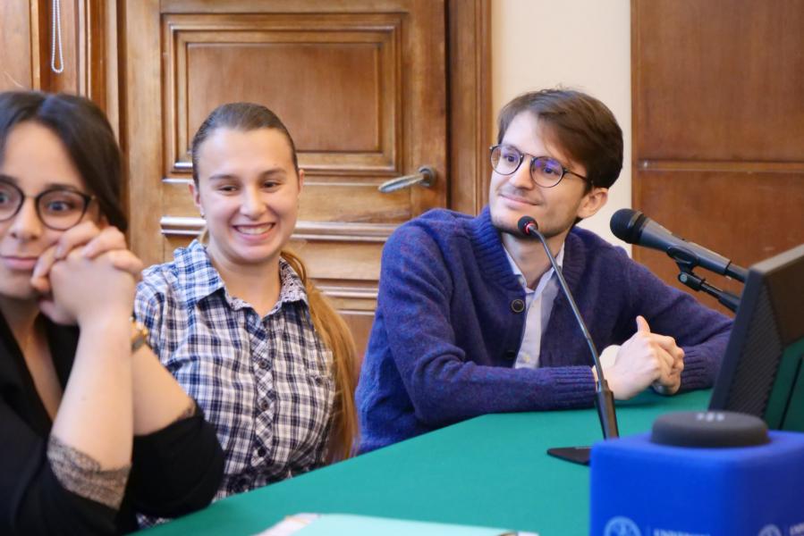 I ricercatori Maria Chiara Perrotti e Giovanni Bocchi