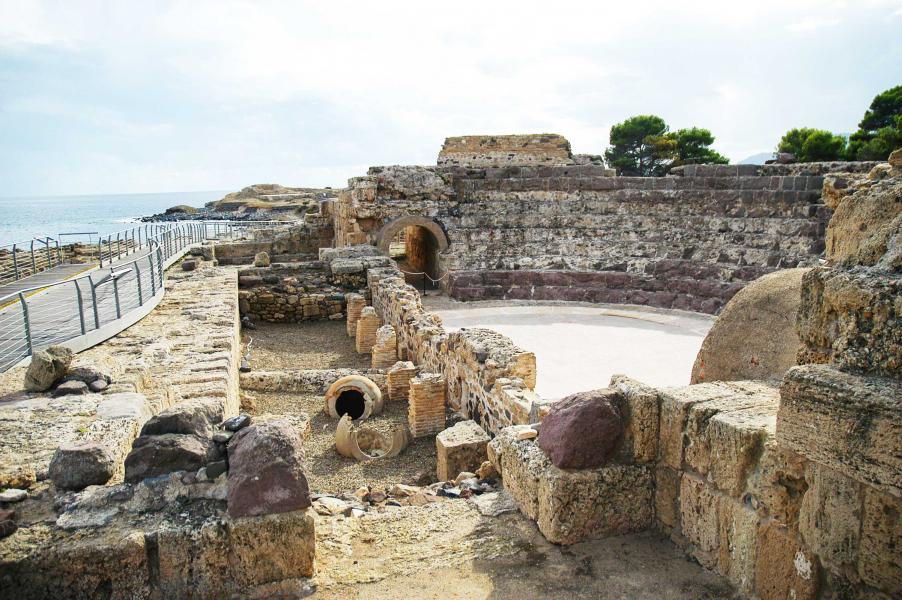 Panoramica del teatro