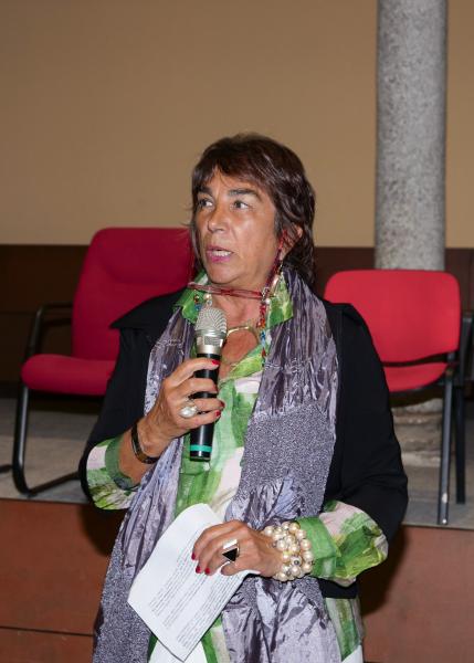 Marina Carini, prorettrice delegata alla Terza Missione, alla presentazione dell'iniziativa "A bordo del Brigantino"