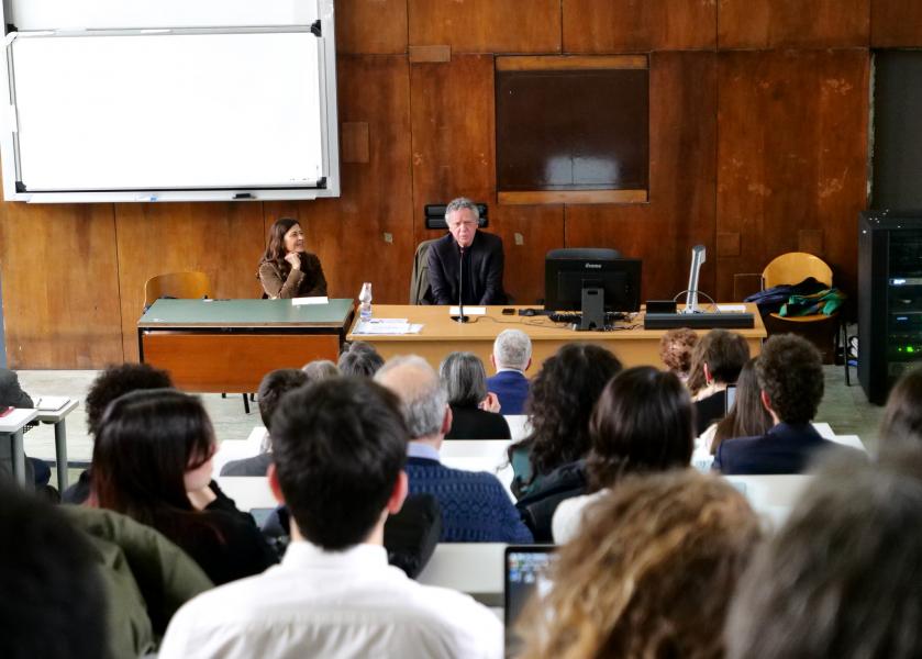 L'incontro con la lezione pubblica di Nando dalla Chiesa  “La mafia a Milano. Il passato vero, il futuro possibile”, introdotta dalla prorettrice Marilisa D’Amico