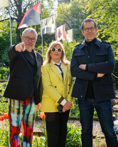 Philippe Starck  all'Orto di Brera - Foto di Saverio Lombardi Vallauri