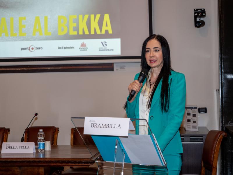 Marina Brambilla, rettrice dell'Università degli Studi di Milano