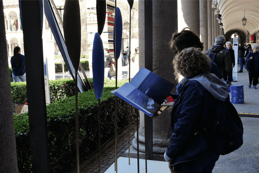 Le installazioni all'Università Statale di Milano per INTERNI Design Re-Evolution 