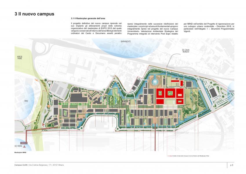 Il masterplan generale - Credits CRA Carlo Ratti Associati