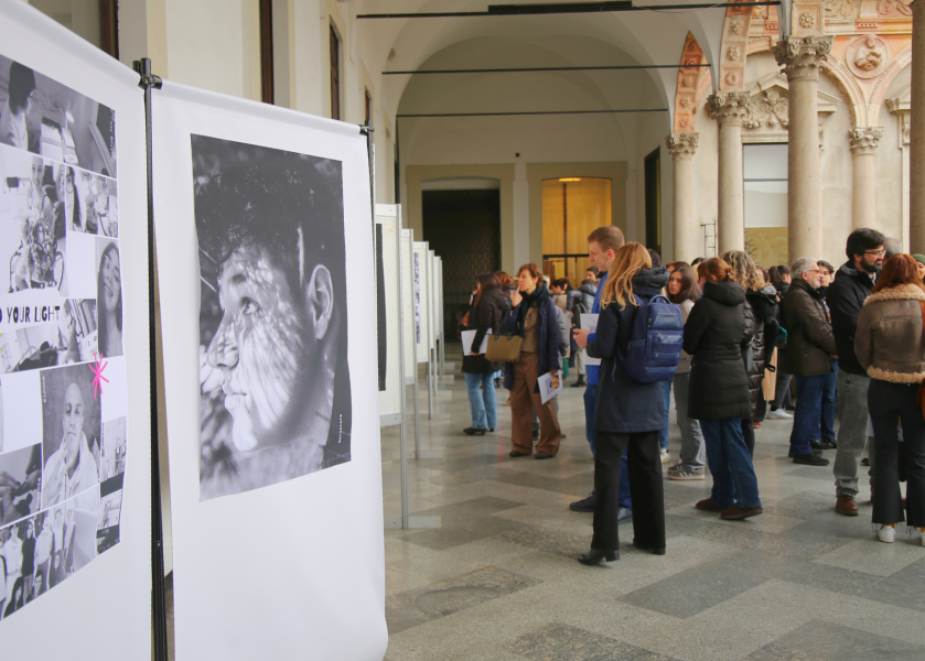 Inaugurazione della mostra "La bellezza dell'imperfezione".