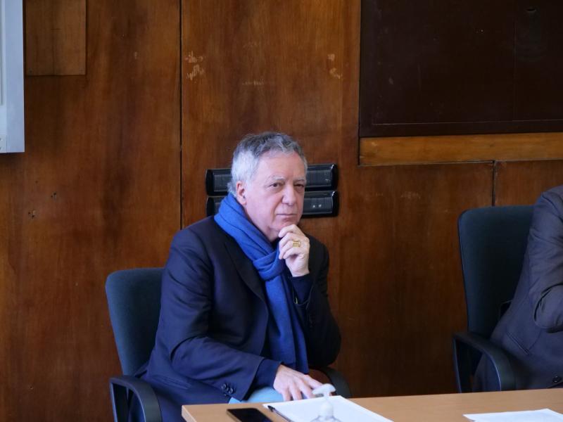Il professor Nando Dalla Chiesa