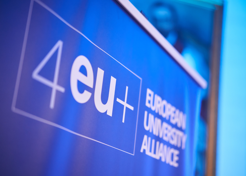 The 4EU+ Alliance Logo.