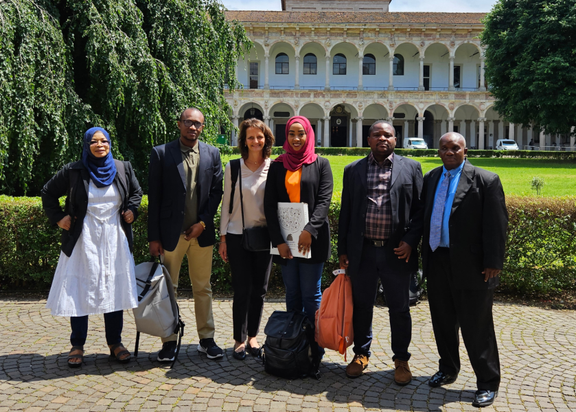 La delegazione dell'Università di Zanzibar in Statale