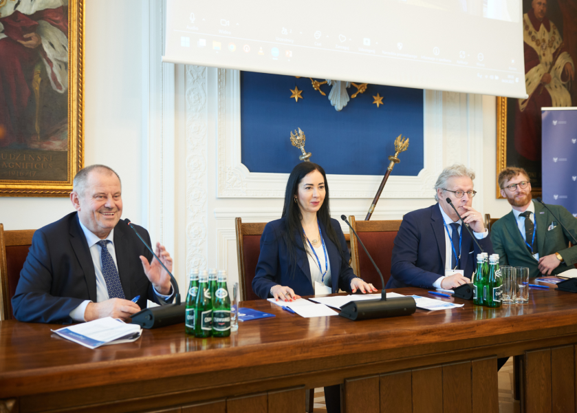 A moment from the Rectors Seminar with Rector Marina Brambilla.