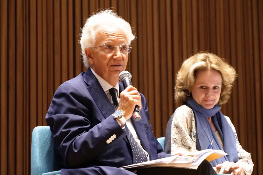 Il Tempo delle Donne 2023 - Giornata della Parità all’Università degli Studi di Milano: Fabio Roia, presidente vicario del Tribunale di Milano e Orsola Riva del Corriere della Sera.
