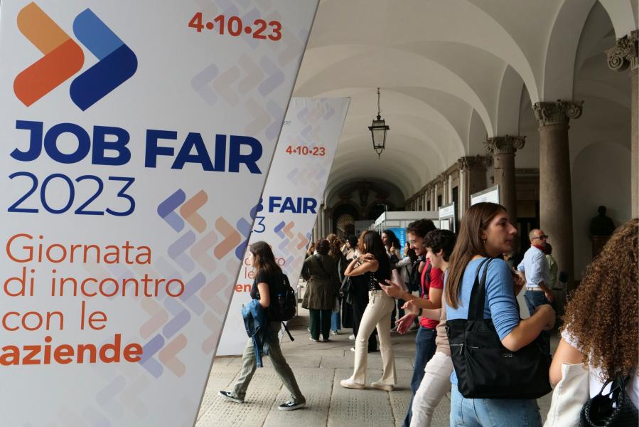 La Job Fair 2023 organizzata dall’Università degli Studi di Milano.