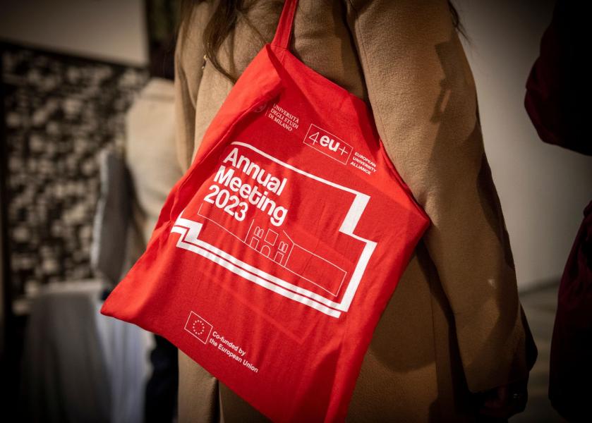 Un momento dell’Annual Meeting di 4EU+ Alliance che si è tenuto all’Università degli Studi di Milano.