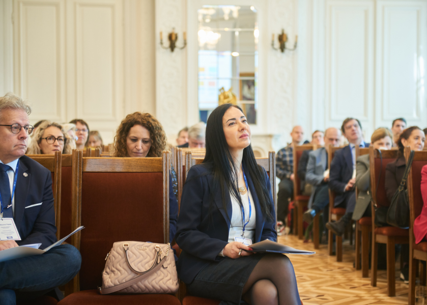 A moment of the Rectors Seminar with Rector Marina Brambilla