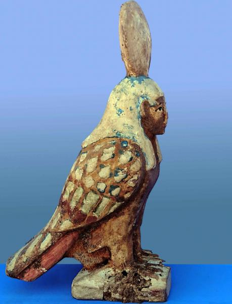 Statuetta in legno di uccello-Ba