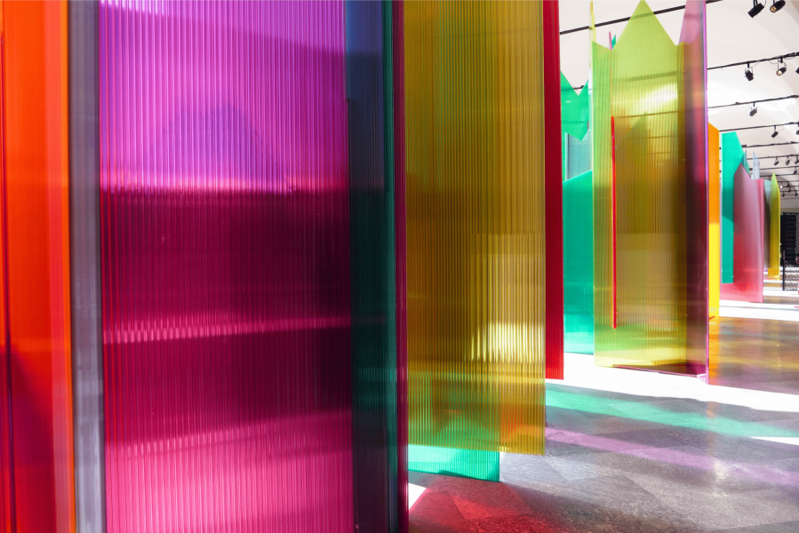 Le installazioni all'Università Statale di Milano per INTERNI Design Re-Evolution 