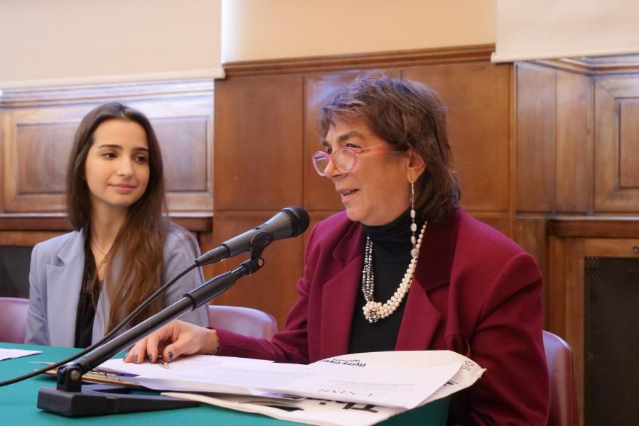 L'intervento della prorettrice Marina Carini