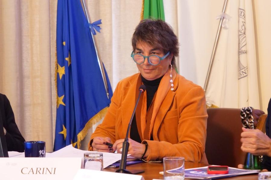 La prorettrice Marina Carini