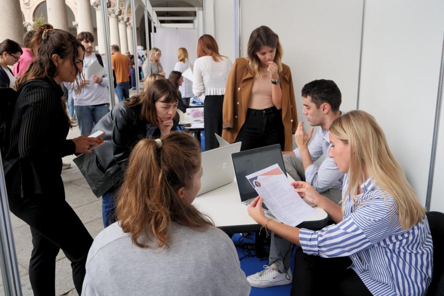 La Job Fair 2023 organizzata dall’Università degli Studi di Milano.