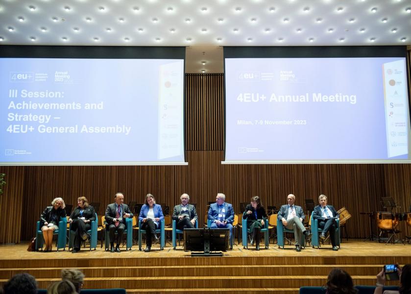 #BuildingBridges. Becoming One European University: l’Annual Meeting di 4EU+ Alliance all’Università degli Studi di Milano.
