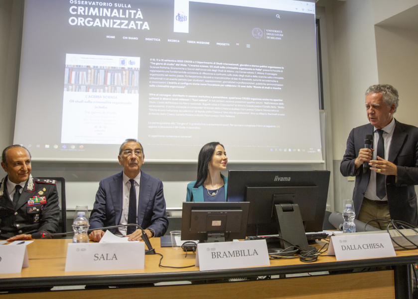 Acerba Scienza, intitolazione del corso di Sociologia della Criminalità organizzata al generale Carlo Alberto dalla Chiesa e a Giovanni Falcone.