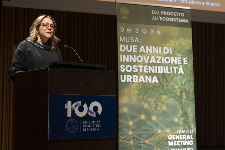 L'intervento della vicesindaca Anna Scavuzzo