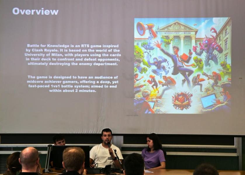 New Game Designer 2024, progetto Battle for Knowledge.