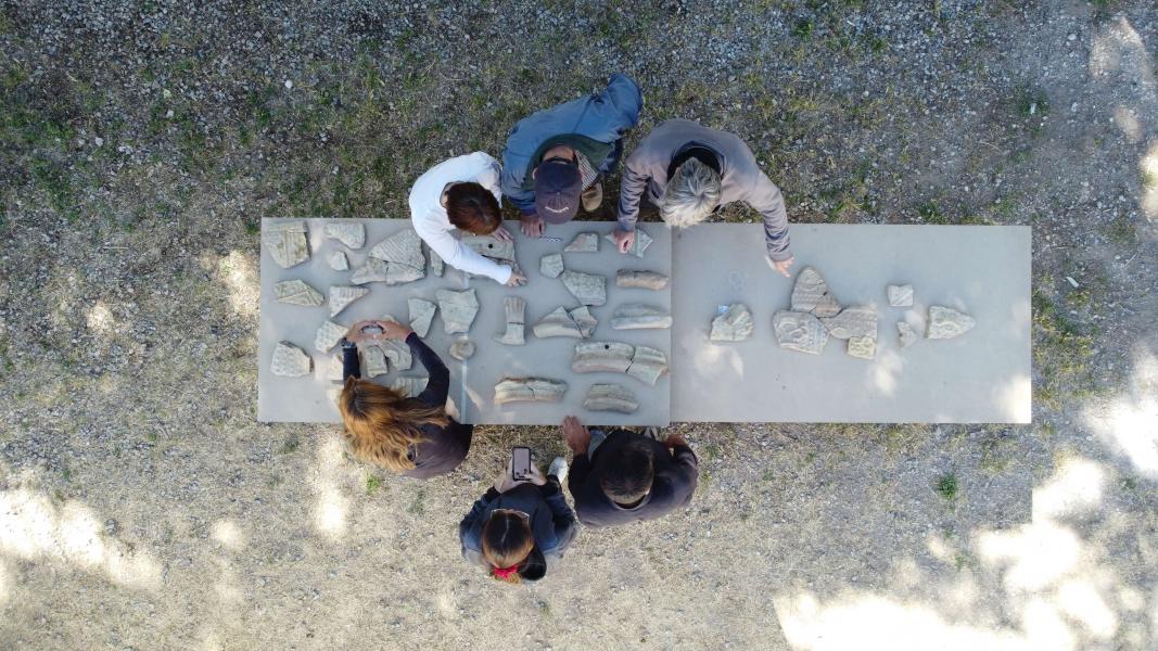  Il team di archeologi della Statale del progetto PAIK al lavoro sul sito di Kültepe, in Cappadocia