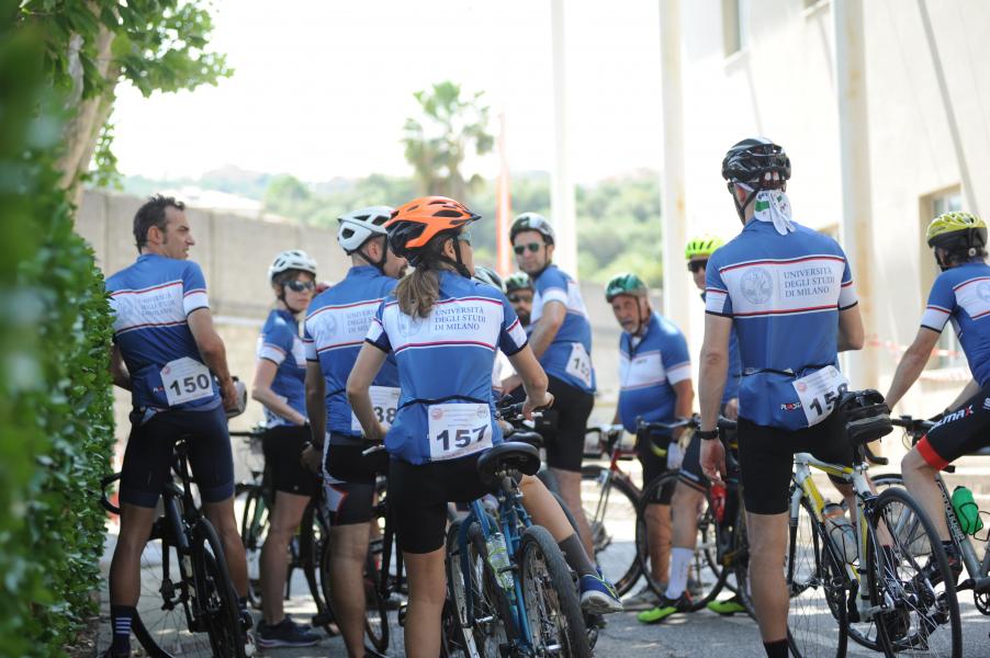 Gli atleti della Statale al Campionato nazionale di ciclismo a Savona