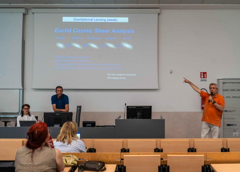 Marco Scodeggio all'evento Euclid